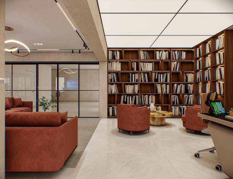 Book Space designed by Build Studio
